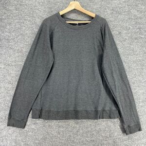 Mary Square Sweatshirt Women M Medium Gray Crew Neck Long Sleeve Pullover Casual